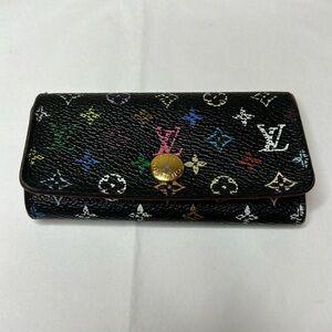 ❌SOLD❌ Louis Vuitton Multicolor Monogram 4 Key Holder